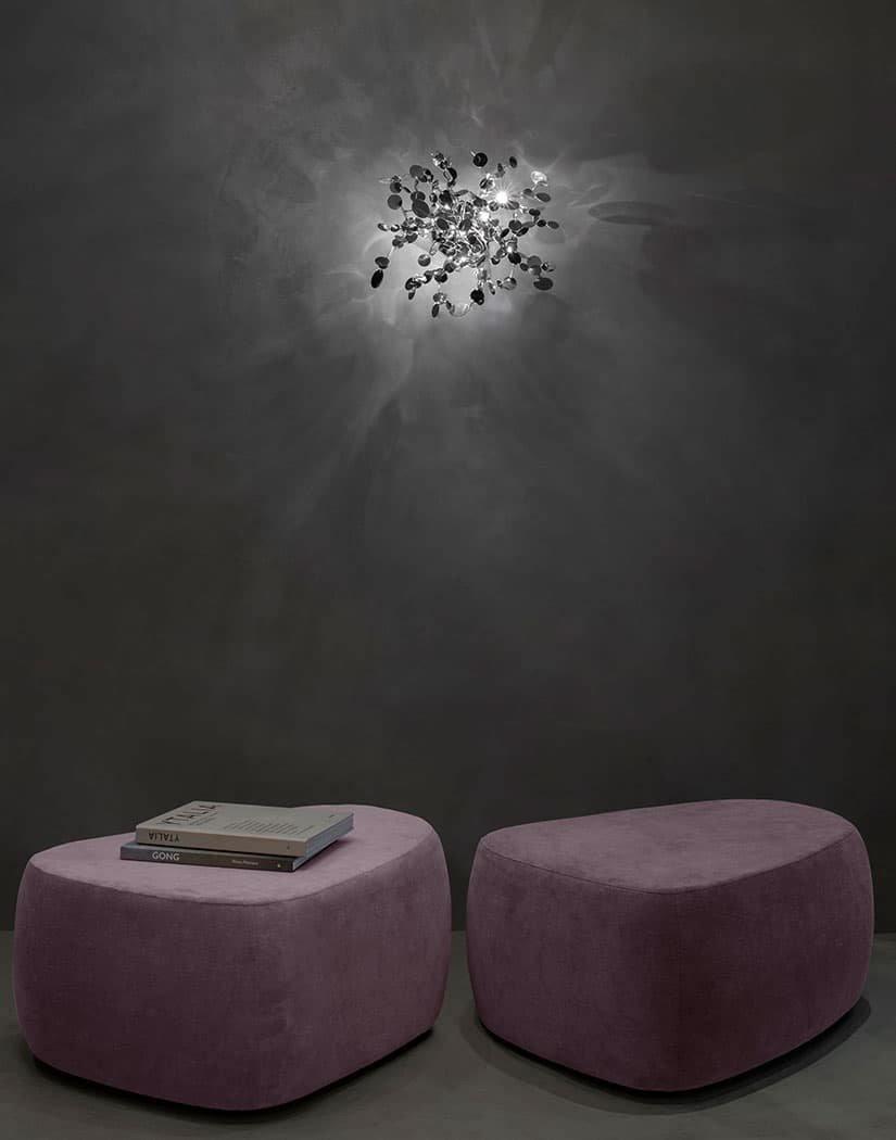 Noruielle Pendelleuchte Metallic Disc Cloud