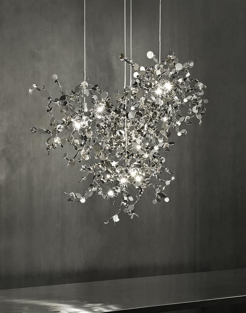 Noruielle Pendelleuchte Metallic Disc Cloud