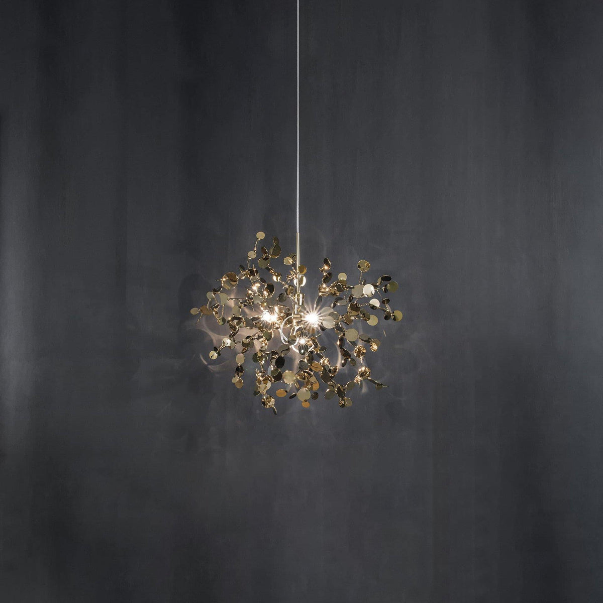 Noruielle Pendelleuchte Metallic Disc Cloud