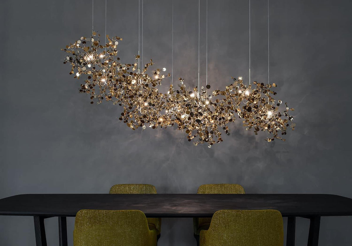 Noruielle Pendelleuchte Metallic Disc Cloud
