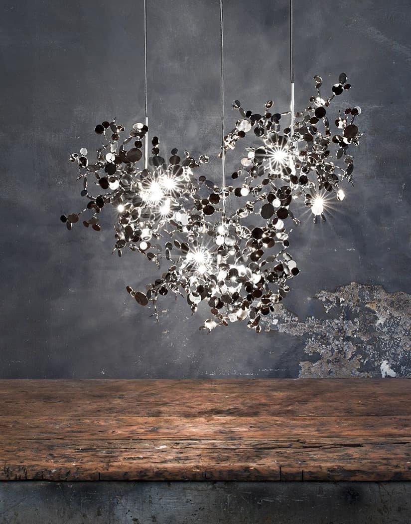Noruielle Pendelleuchte Metallic Disc Cloud