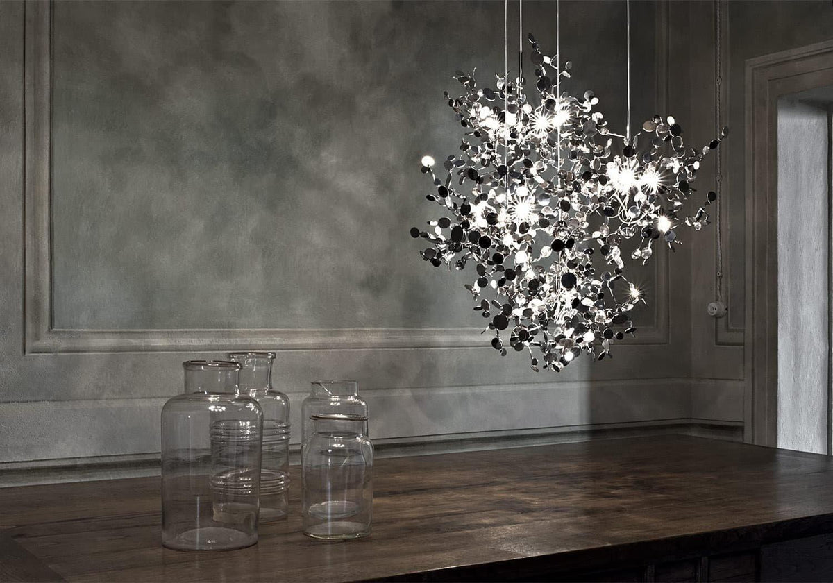 Noruielle Pendelleuchte Metallic Disc Cloud