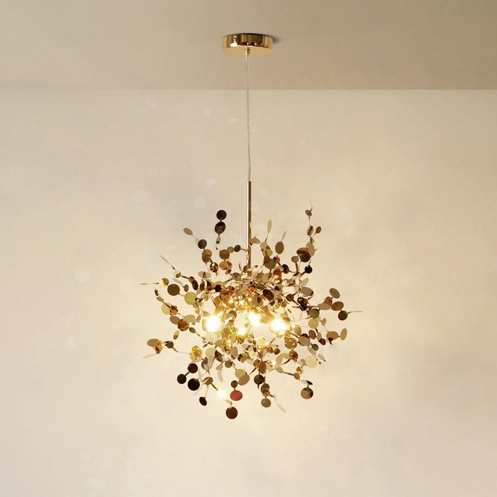 Noruielle Pendelleuchte Metallic Disc Cloud