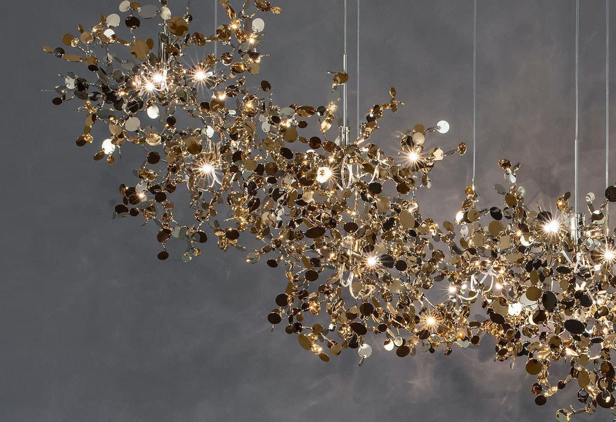 Noruielle Pendelleuchte Metallic Disc Cloud