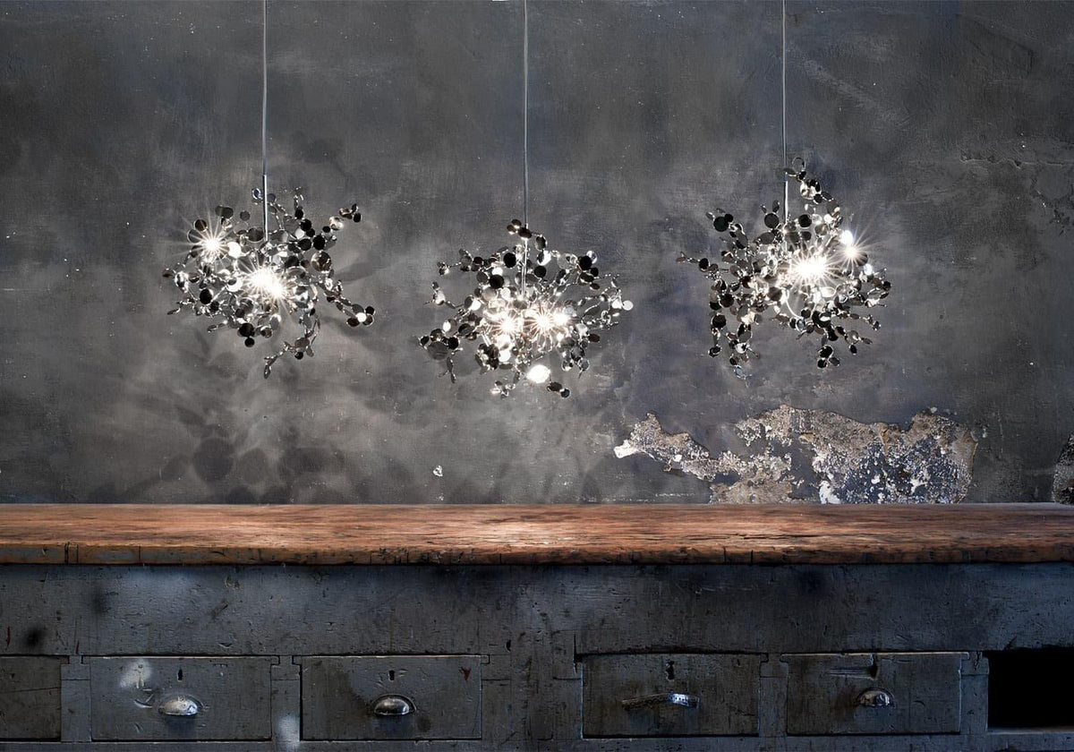 Noruielle Pendelleuchte Metallic Disc Cloud