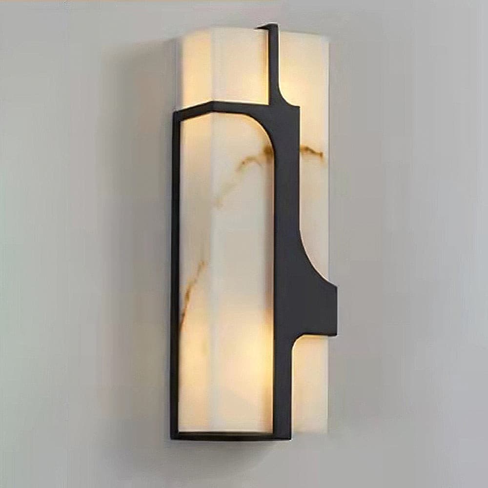 Ariel Wandleuchte Alabaster & Messing Eleganz