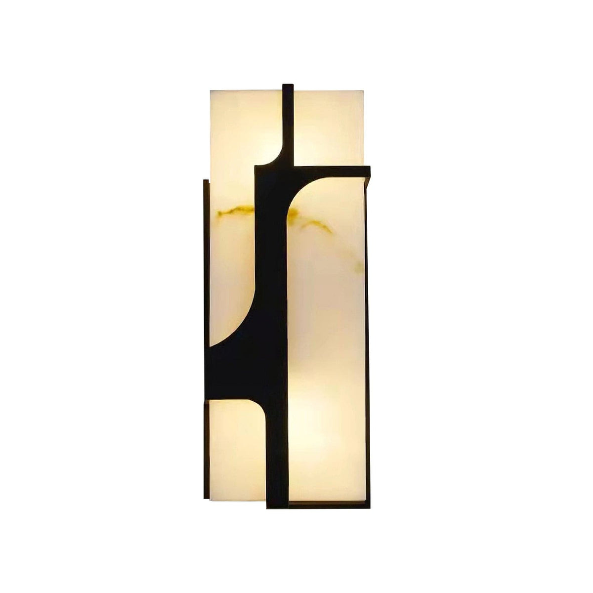Ariel Wandleuchte Alabaster & Messing Eleganz