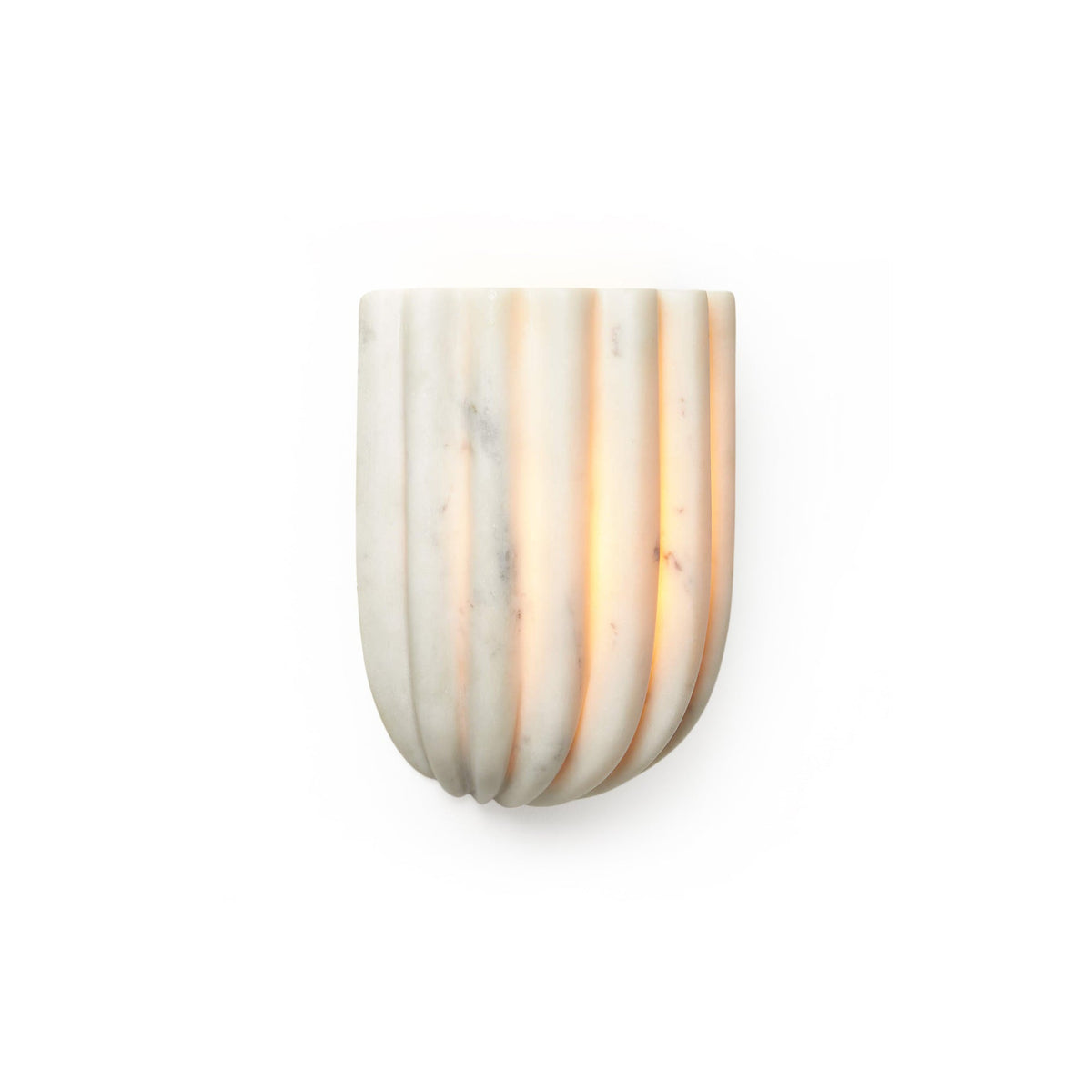 Tinduvys Elegance Ariel Single Marmor Flutige Wandleuchte