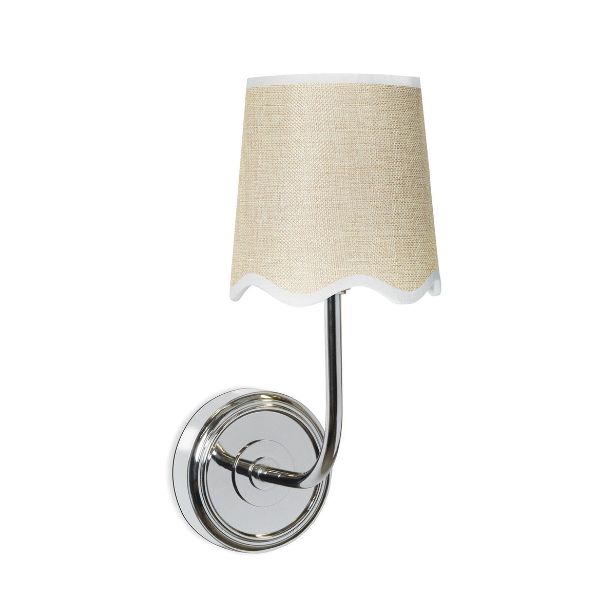Sifuvyo zeitgenössische minimalistische Wandleuchte aus Stoff und Metall
