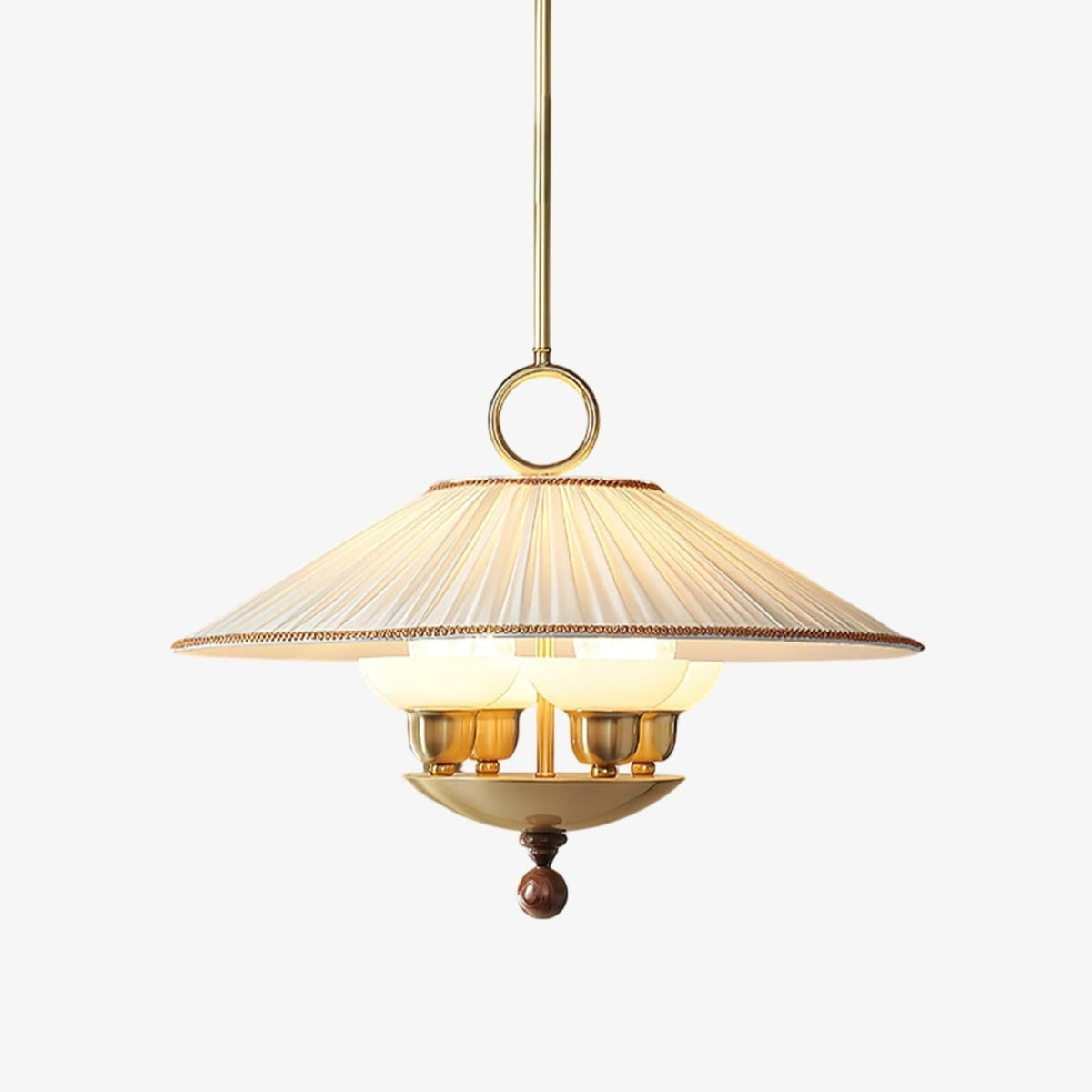 Umbera gefaltete Pendelleuchte mit Lampenschirm
