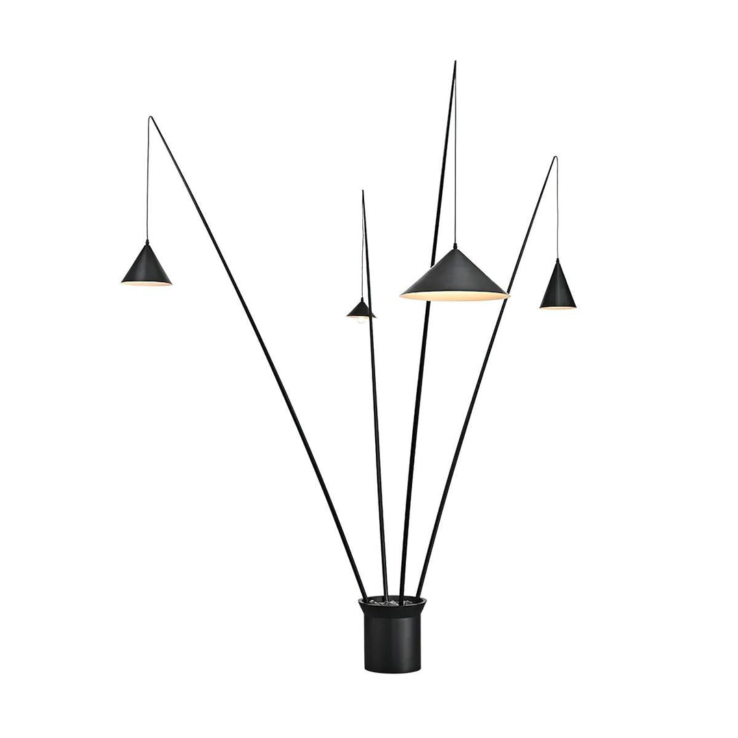Canorara Multi-Arm Stehleuchte Schwarz