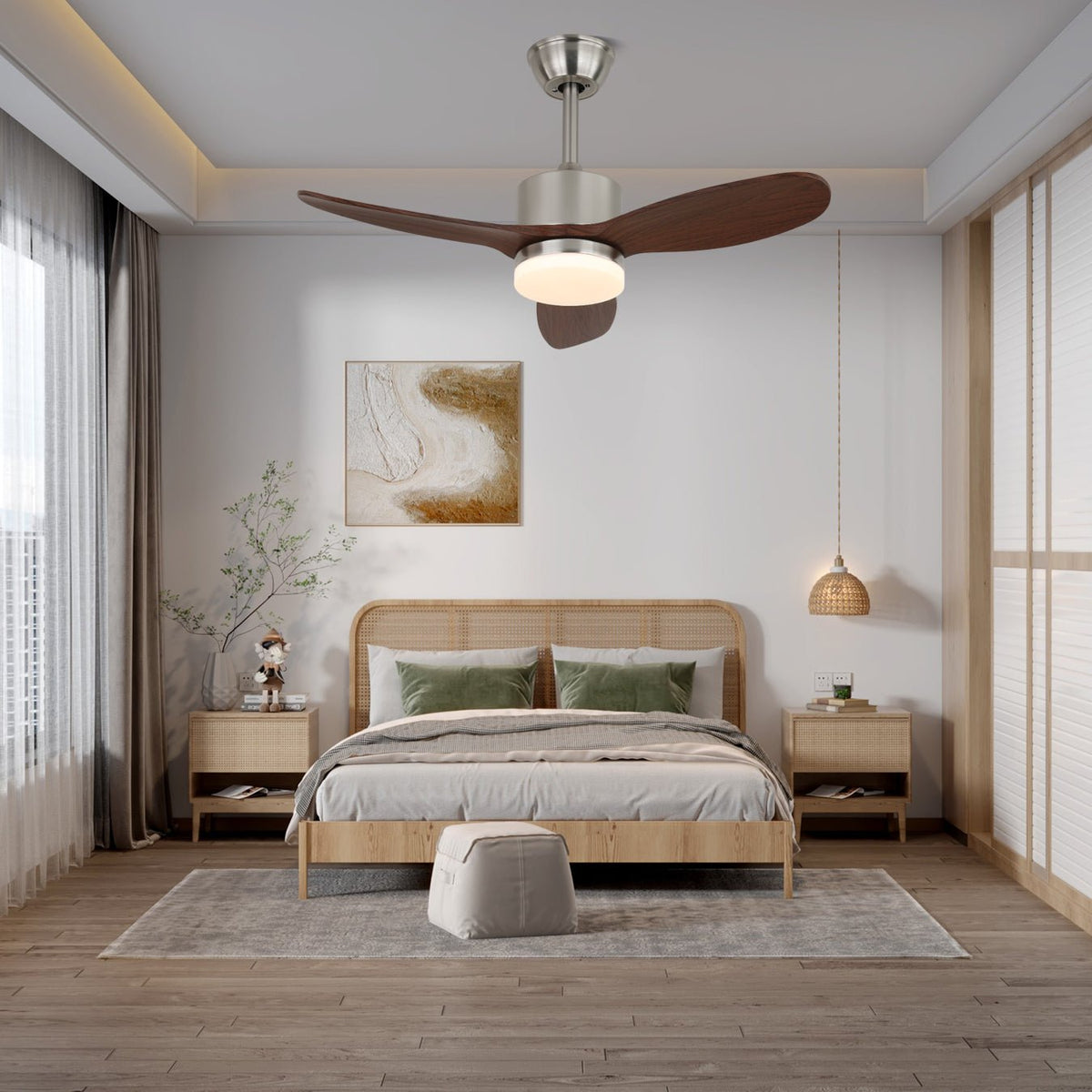Verdant Breeze Deckenventilator mit Beleuchtung