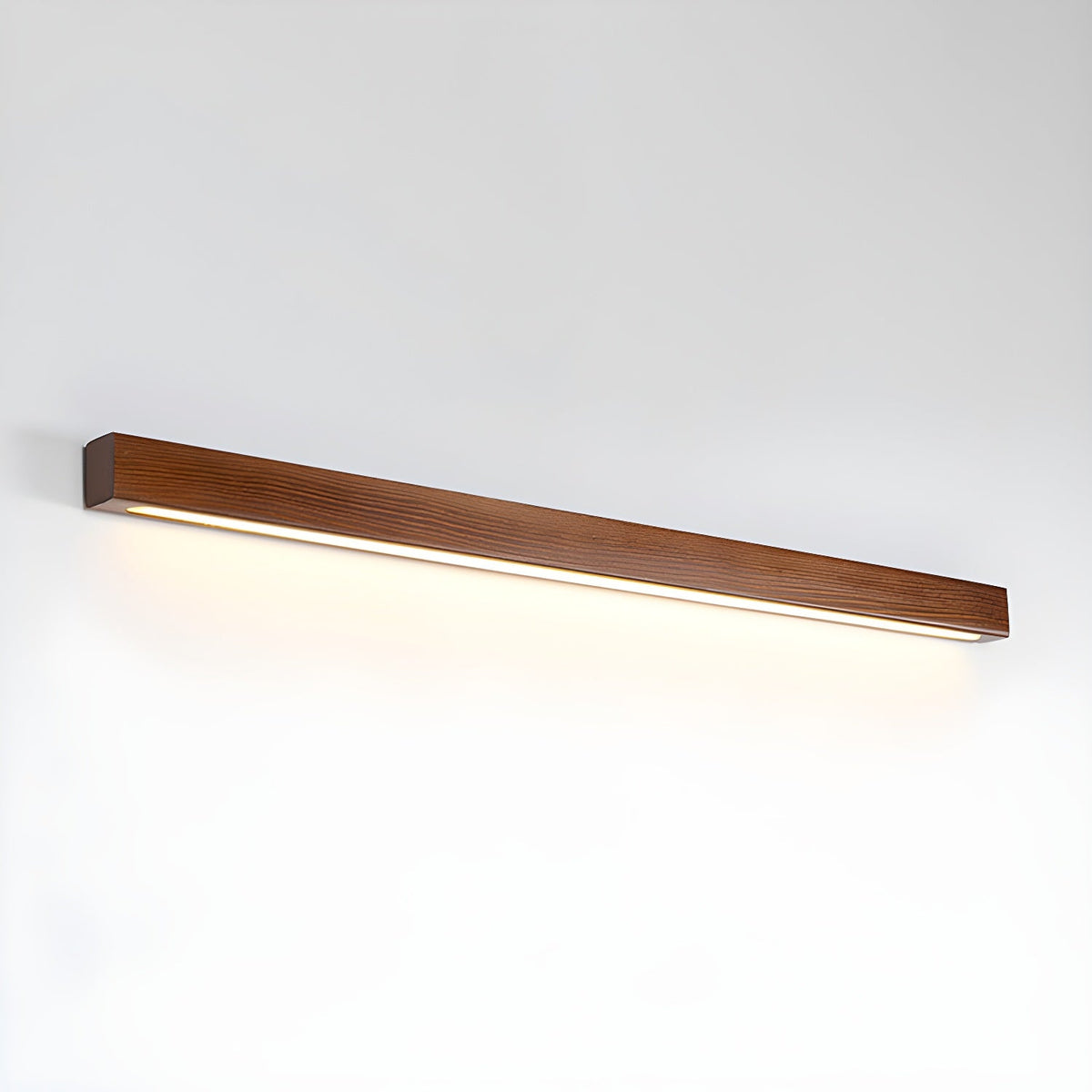 Elvivine Wandleuchte Holz Linear Minimalistisch LED