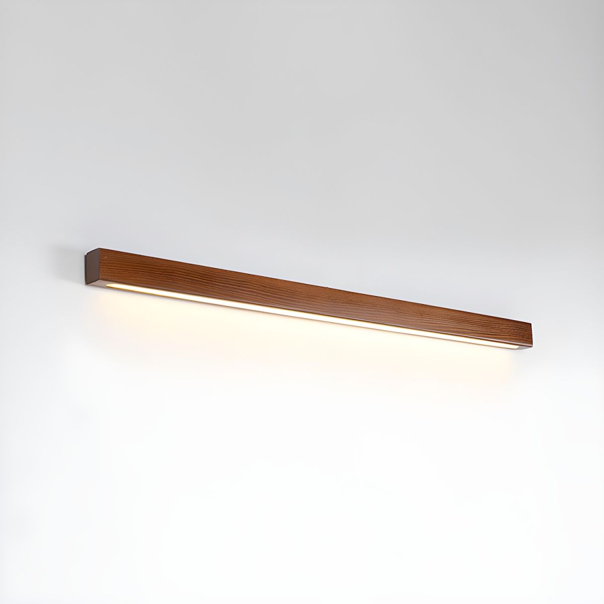 Elvivine Wandleuchte Holz Linear Minimalistisch LED