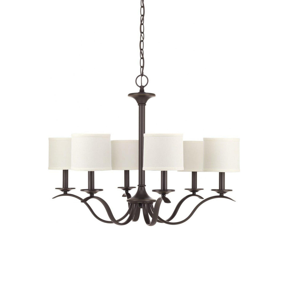 Vatnuvys traditioneller Premium-Messing-Stoff-Metall-Kronleuchter