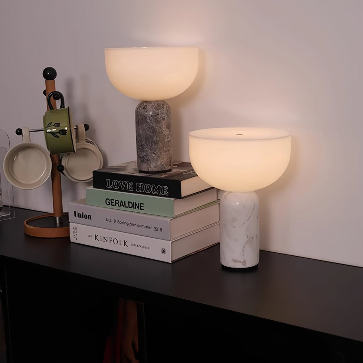 Vicky Minimalistische Marmor-Tischleuchte
