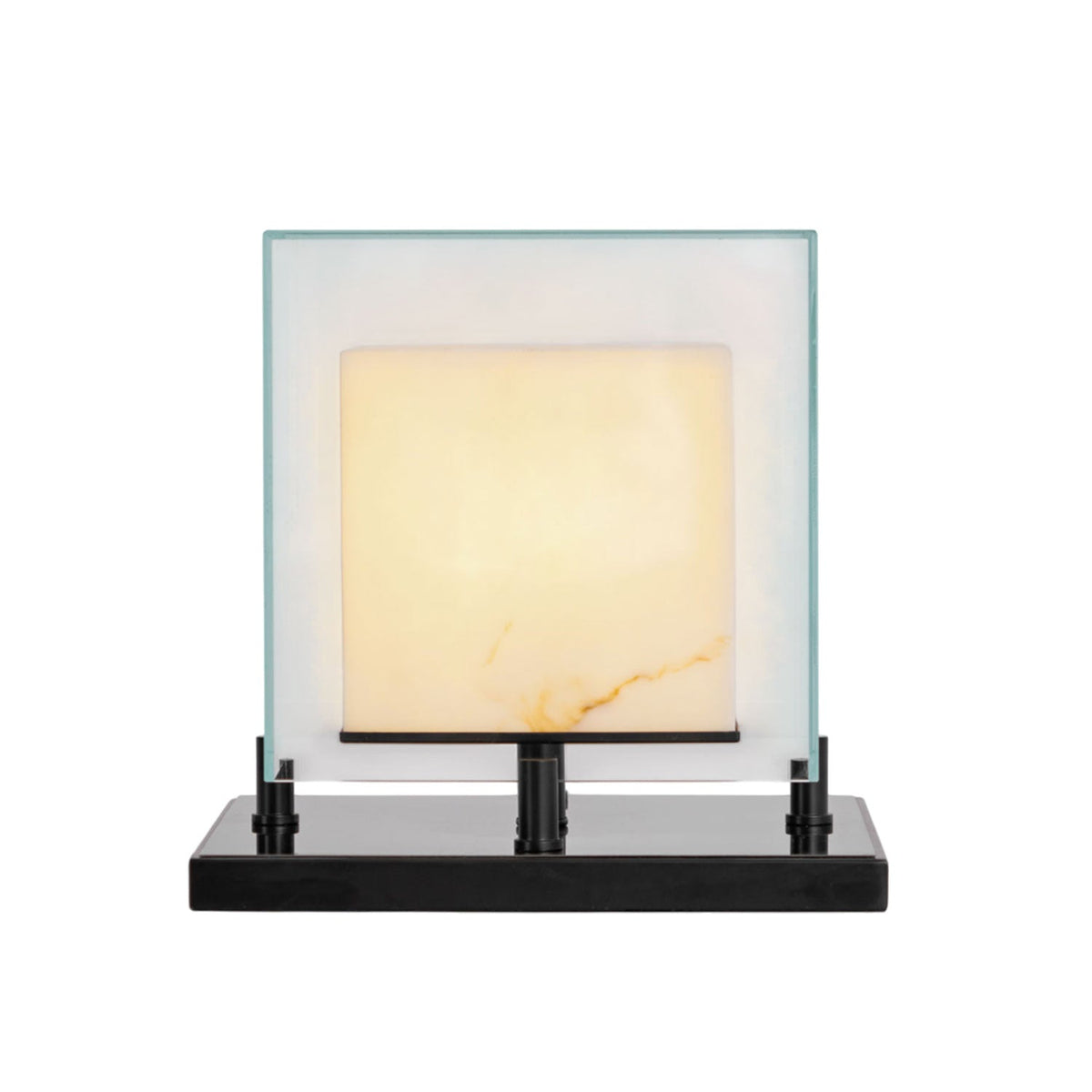 Cubo Alabaster Tischleuchte
