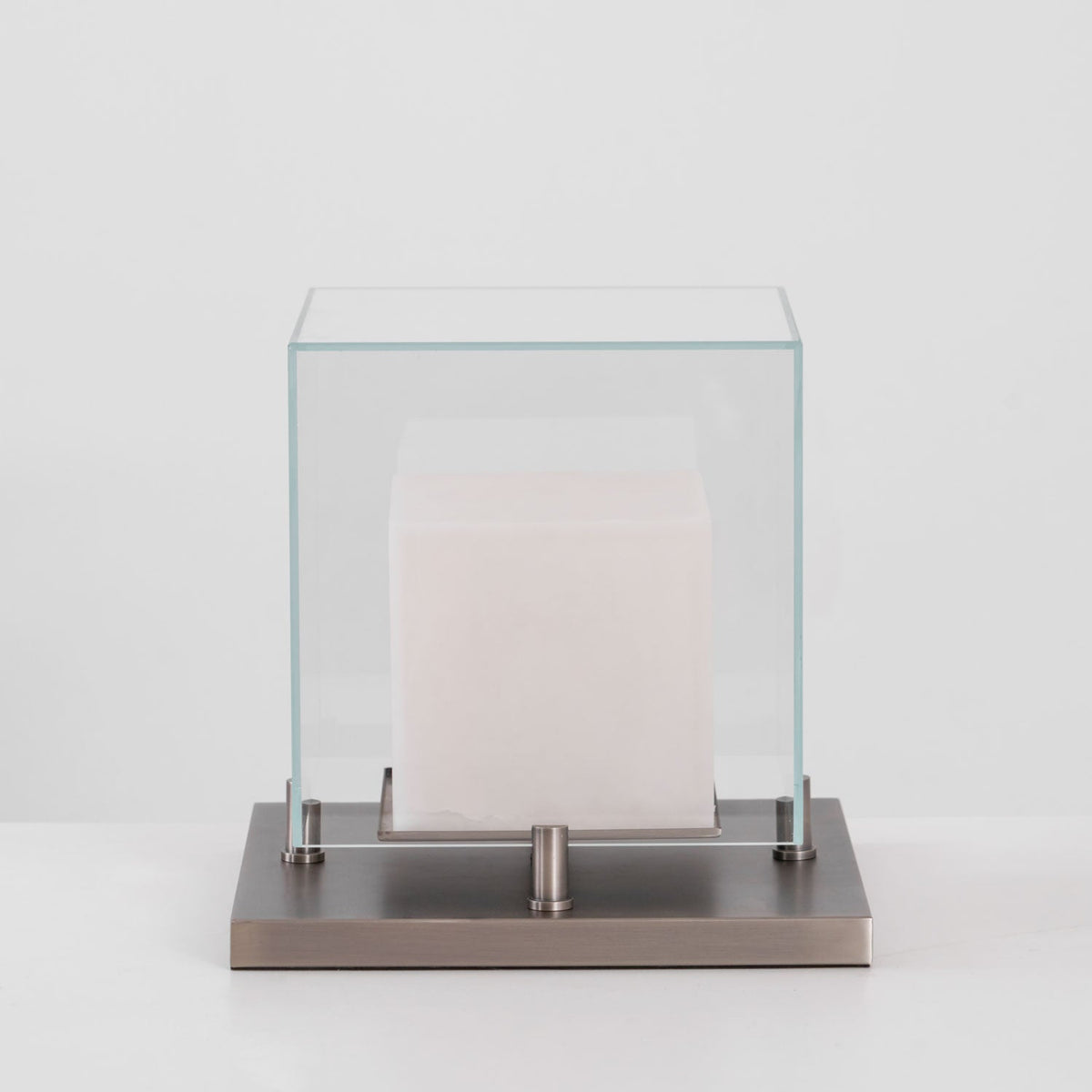 Cubo Alabaster Tischleuchte