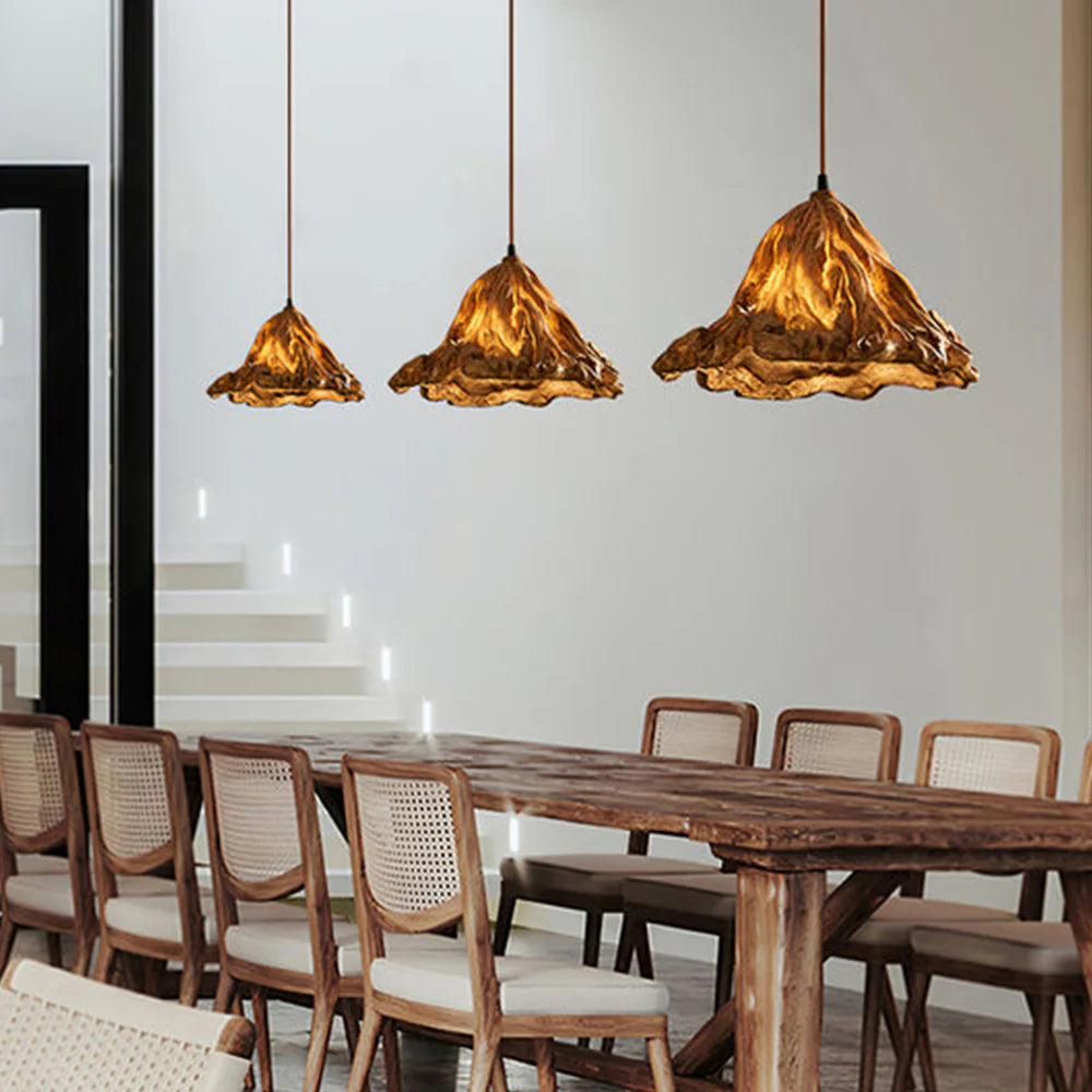 Ritta Art LED Pendelleuchte Harz Ess/Schlafzimmer