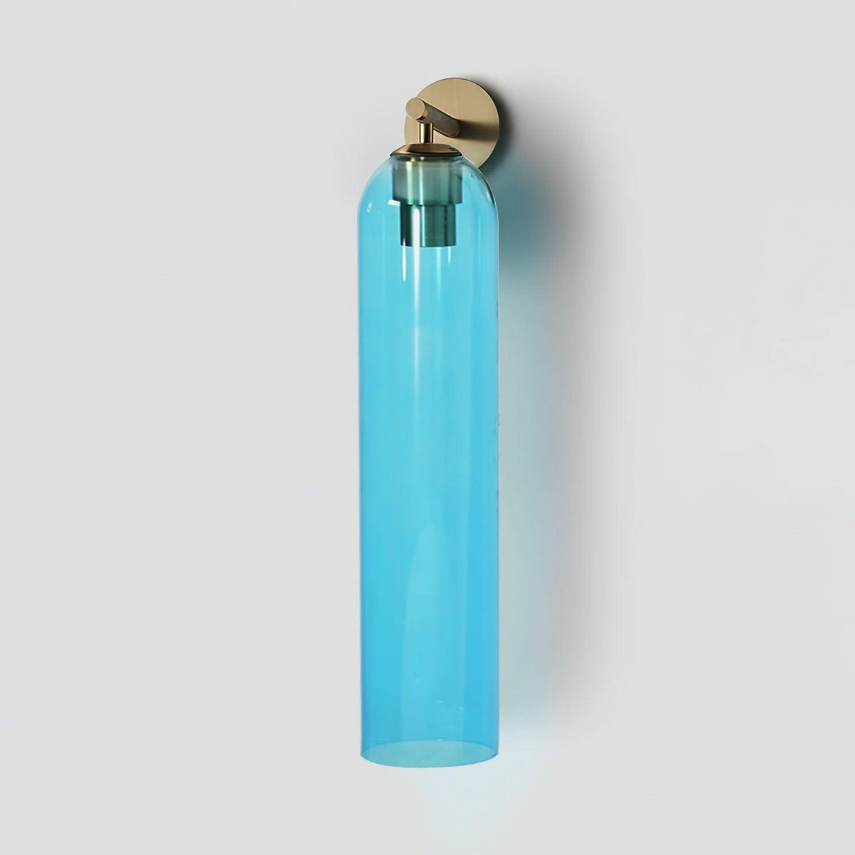June  Innenwandleuchte Zylindrische Glas
