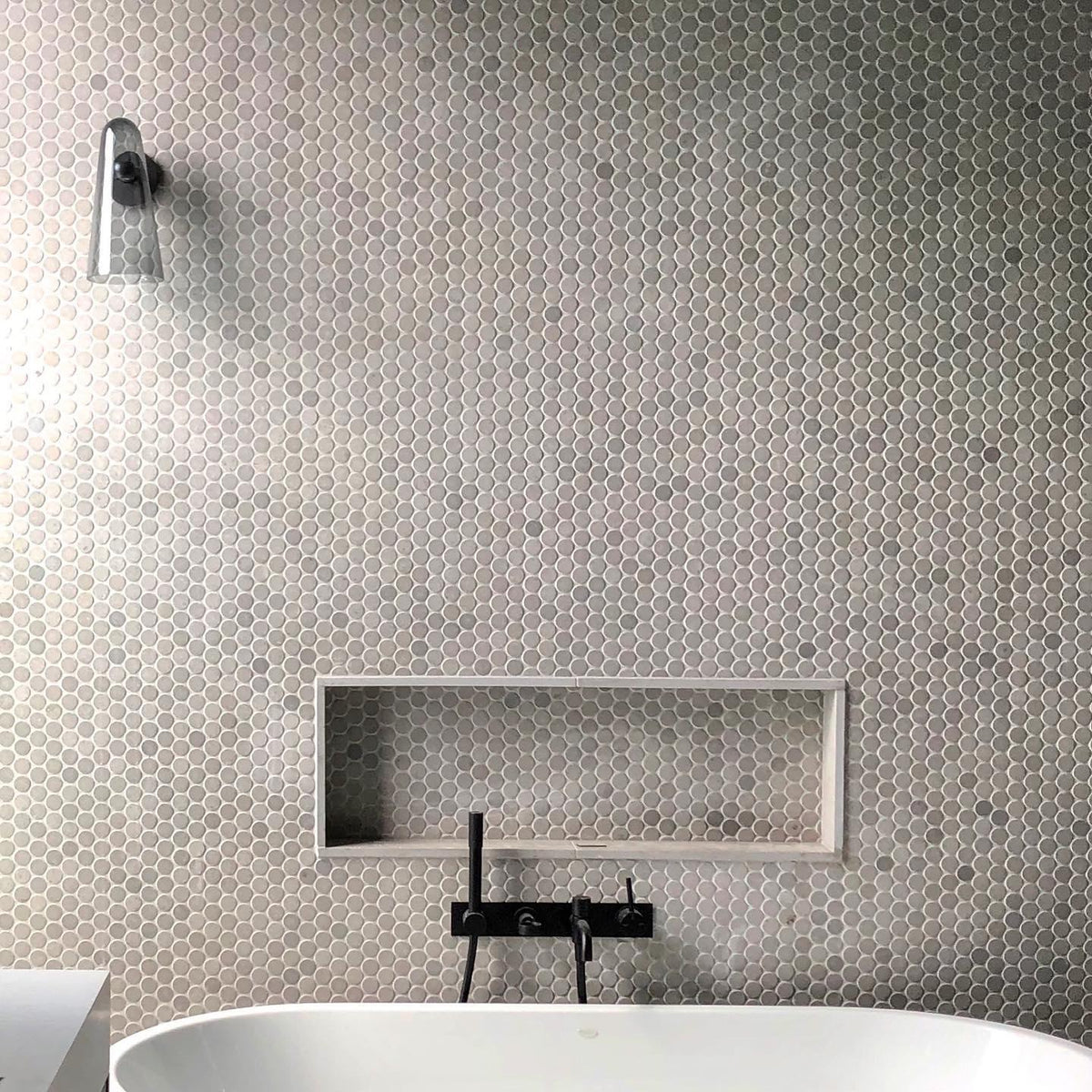 Lioririella konische Glas-Wandleuchte