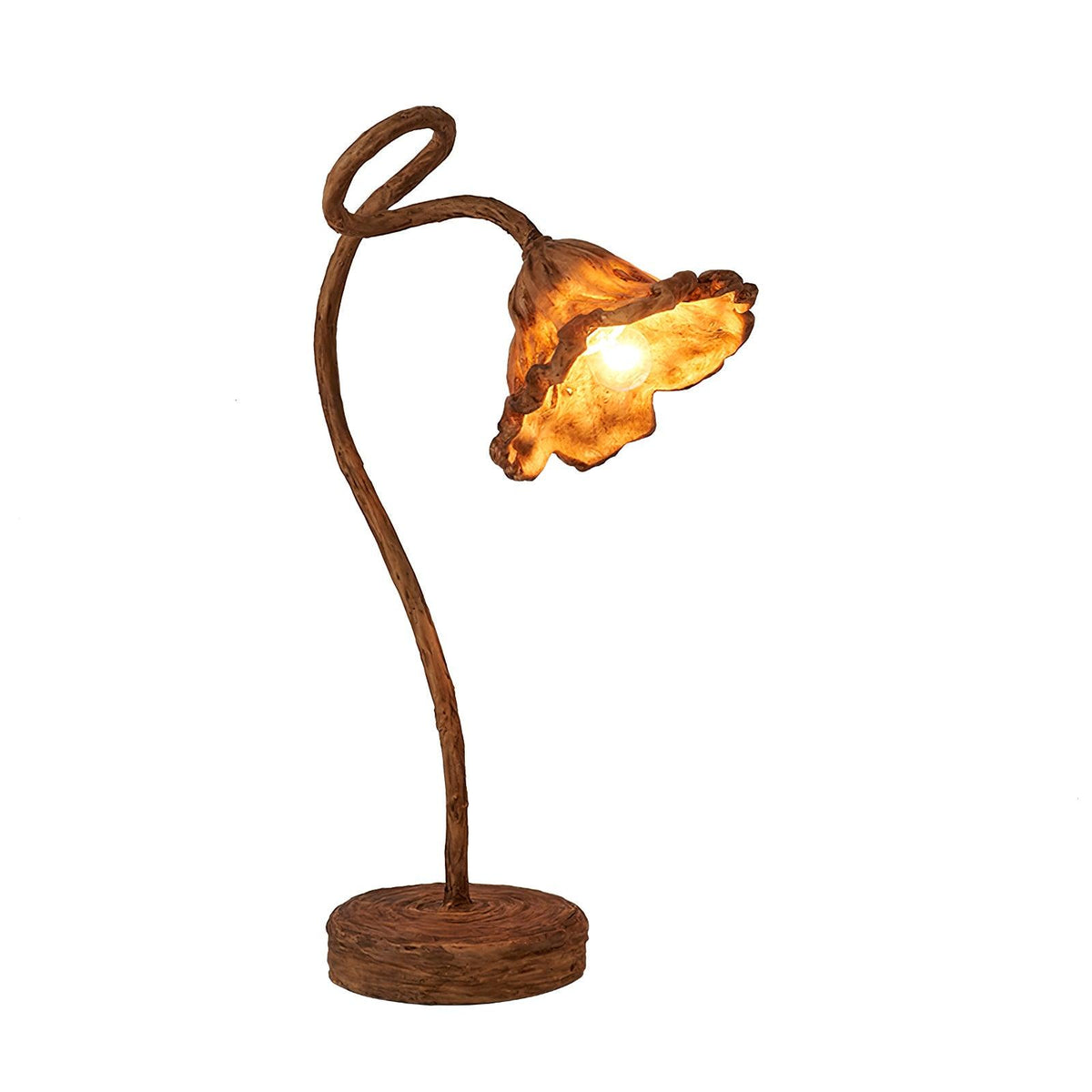 Velanella Kunstharz-Tischlampe
