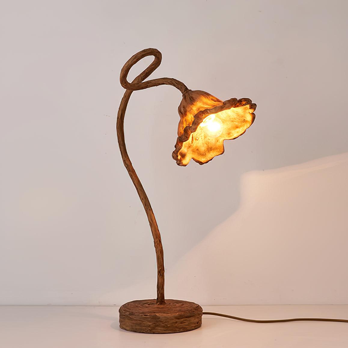 Velanella Kunstharz-Tischlampe
