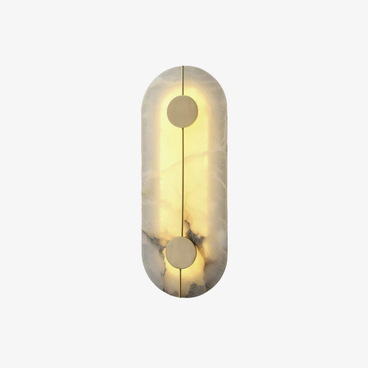 Citheira Minimalistische Alabaster-Wandleuchte