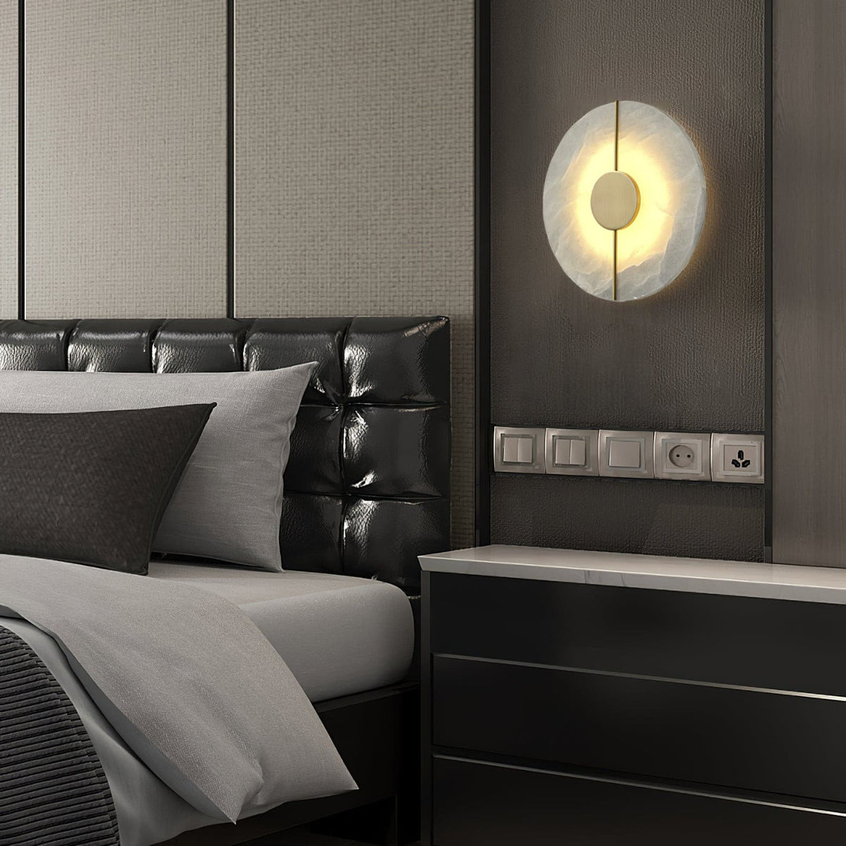 Artistic Wandleuchte Dolomite Kupfer Retro Flair