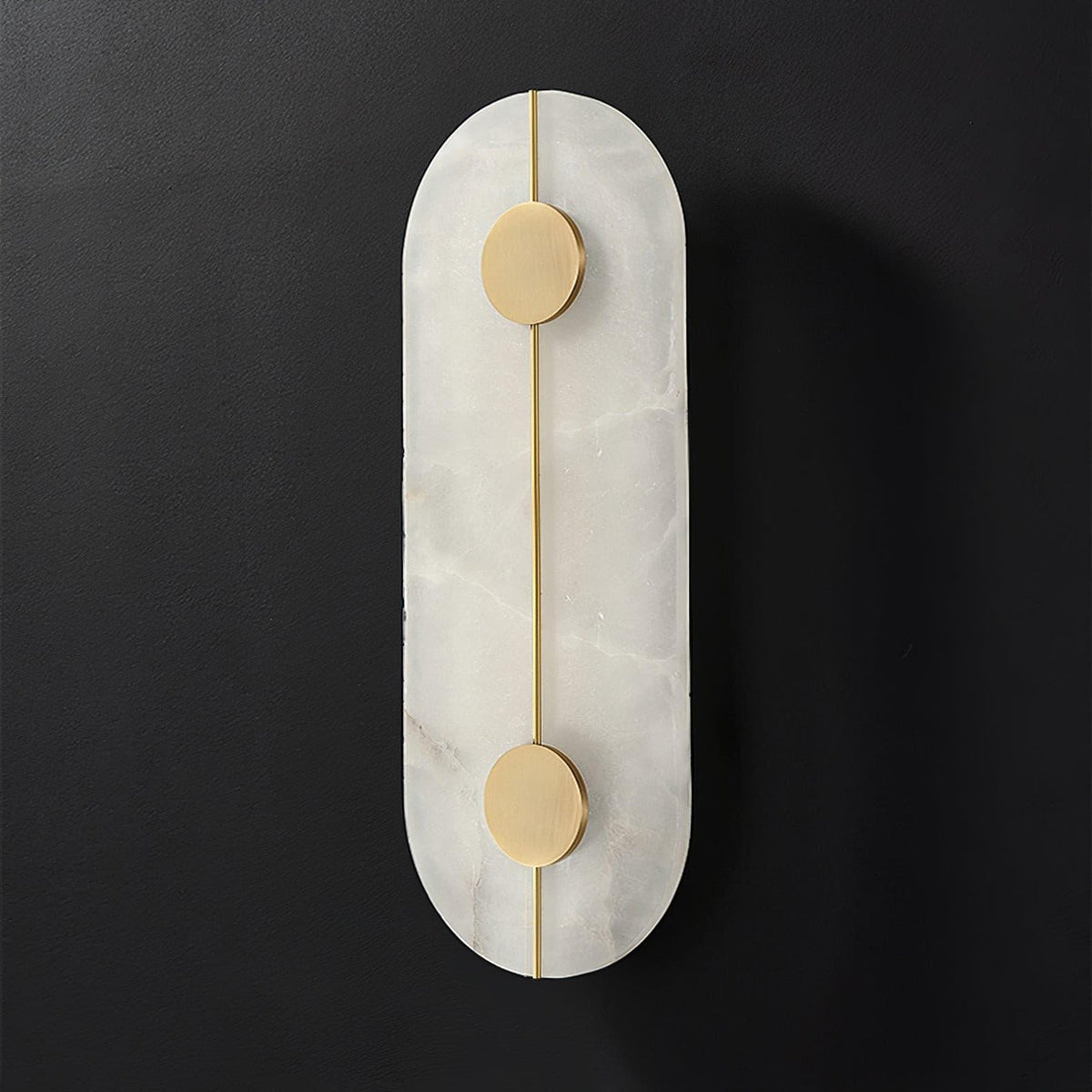 Citheira Minimalistische Alabaster-Wandleuchte