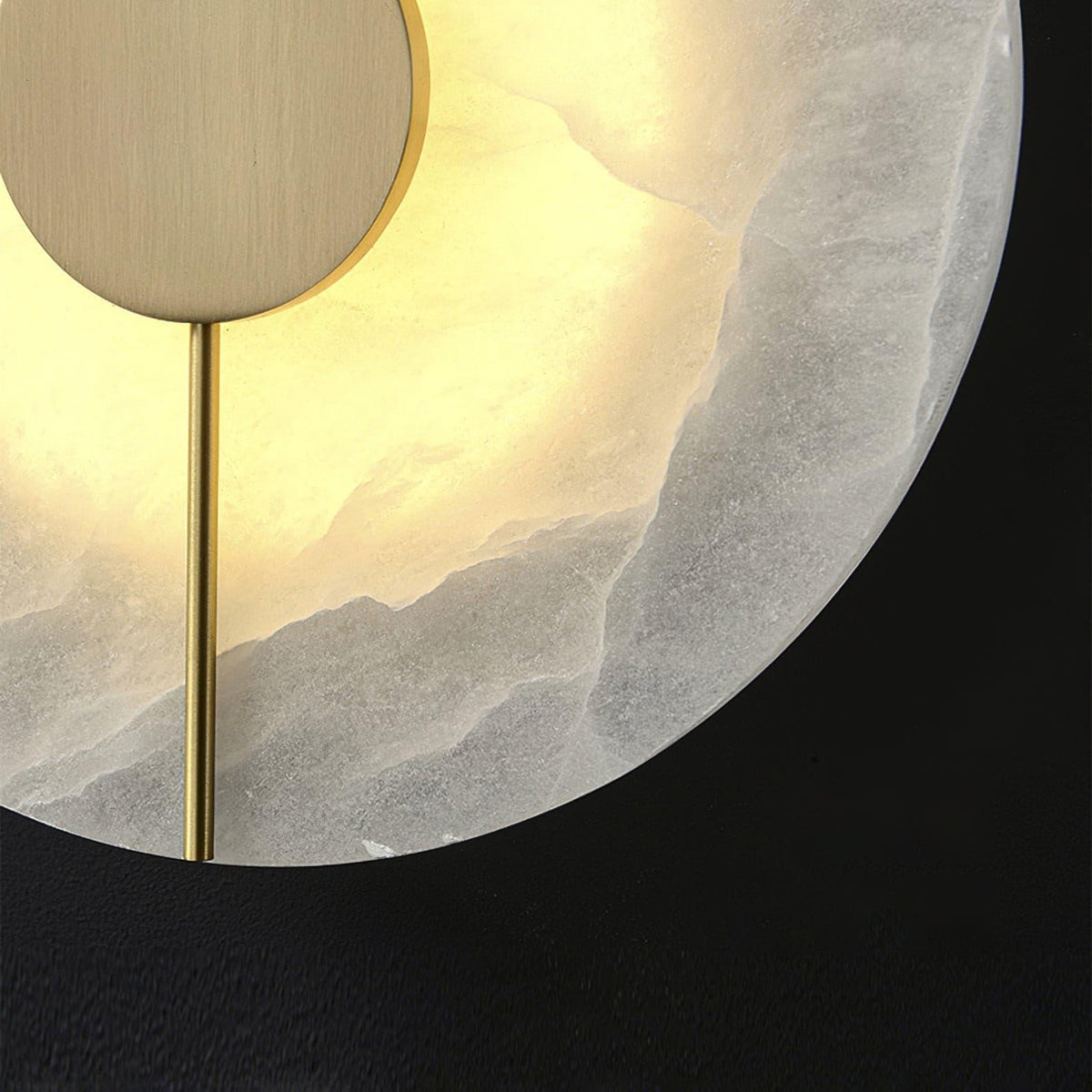 Citheira Minimalistische Alabaster-Wandleuchte