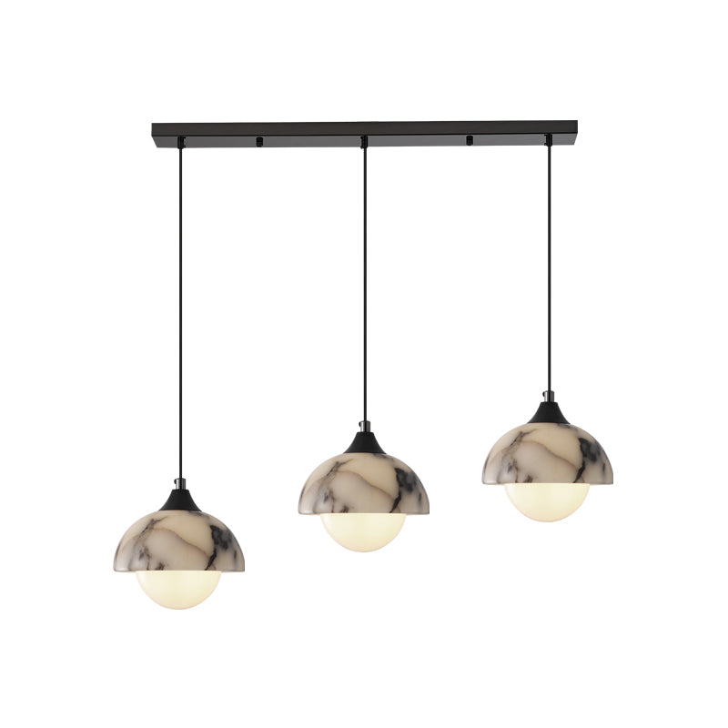 Tavon zeitgenössische minimalistische Pendelleuchte aus Marmor