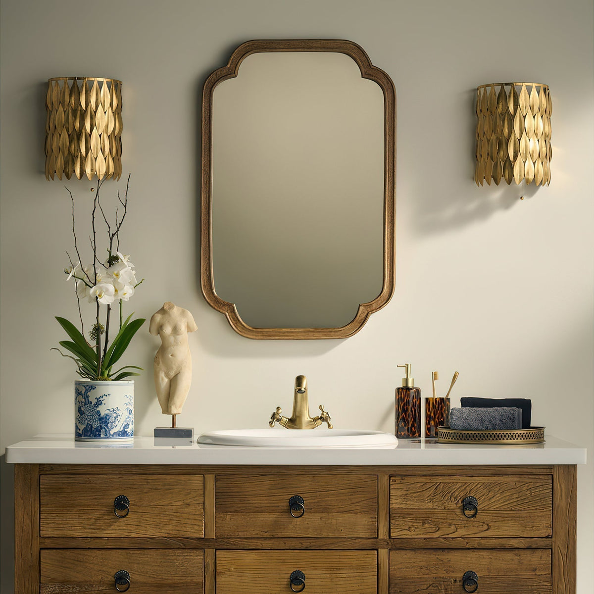 Xenuvyo Elegance Sophisticated Artus Metall-Wandleuchte