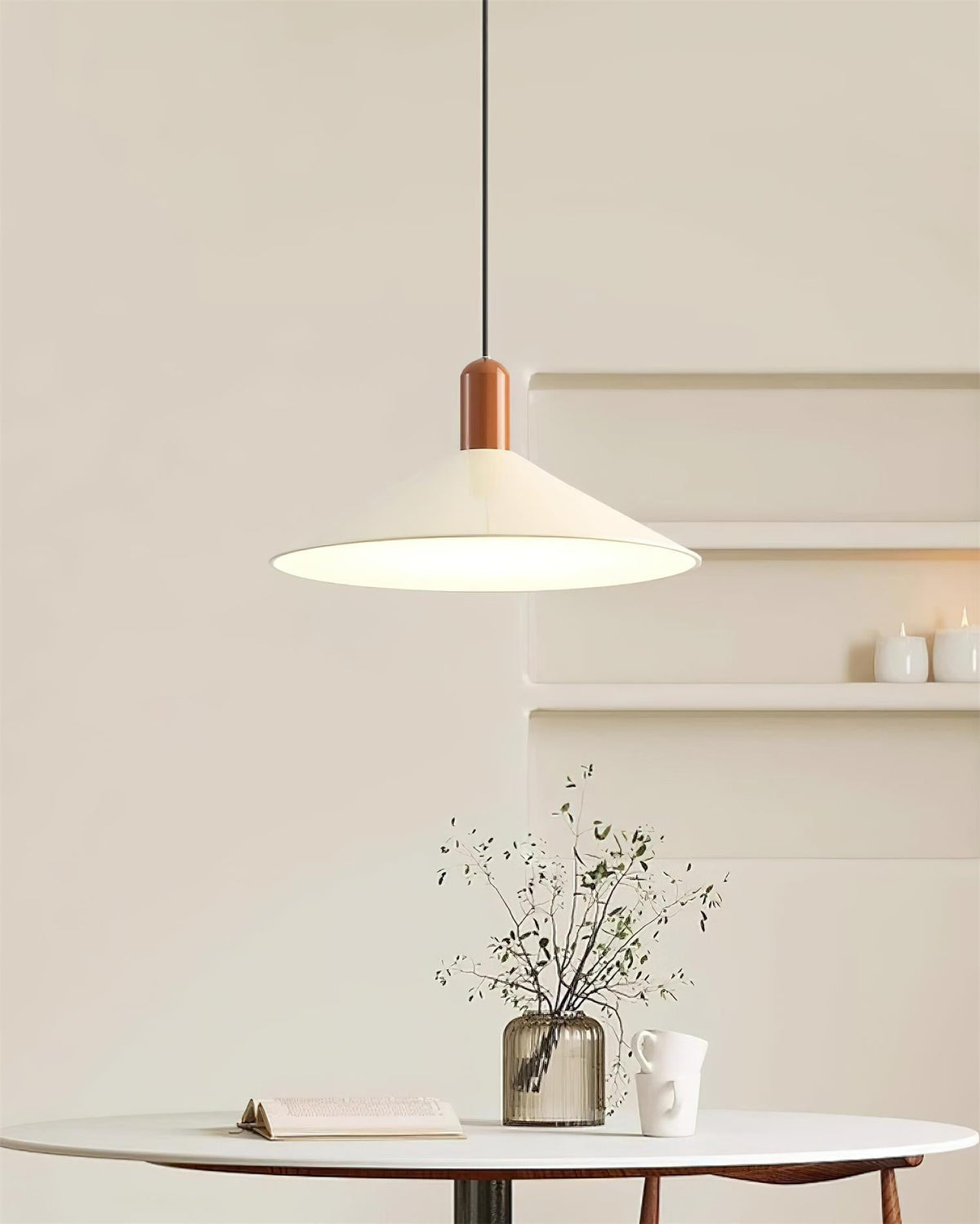 LED-Pendelleuchte Minimalistischer Kegel für Küche und Esszimmer