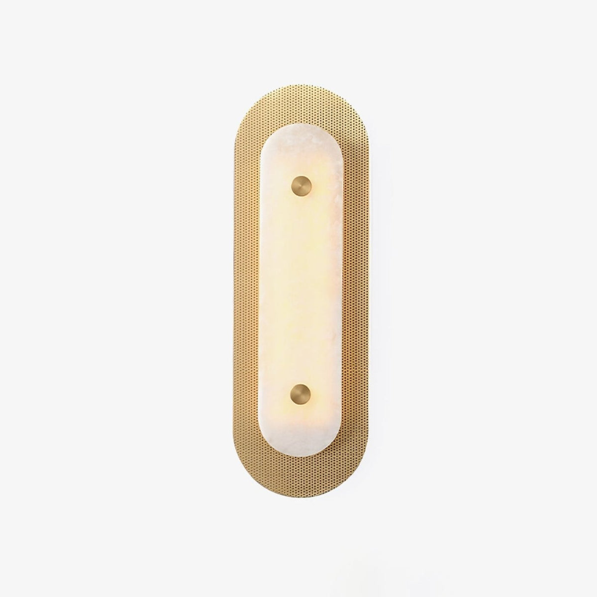 Celaeeth Oval Alabaster-Wandleuchte