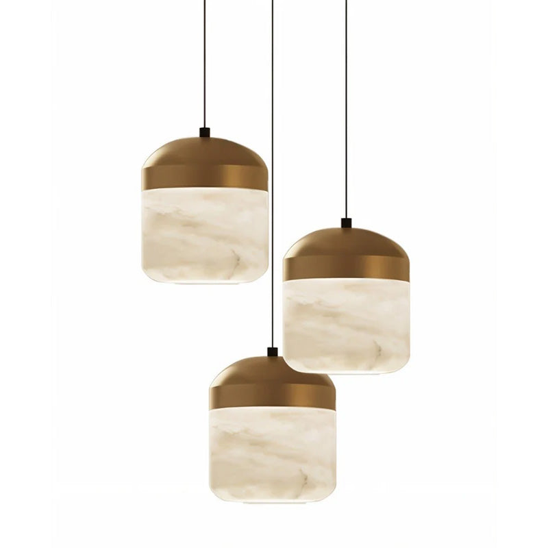 Arquesian Alabaster Pendelleuchte