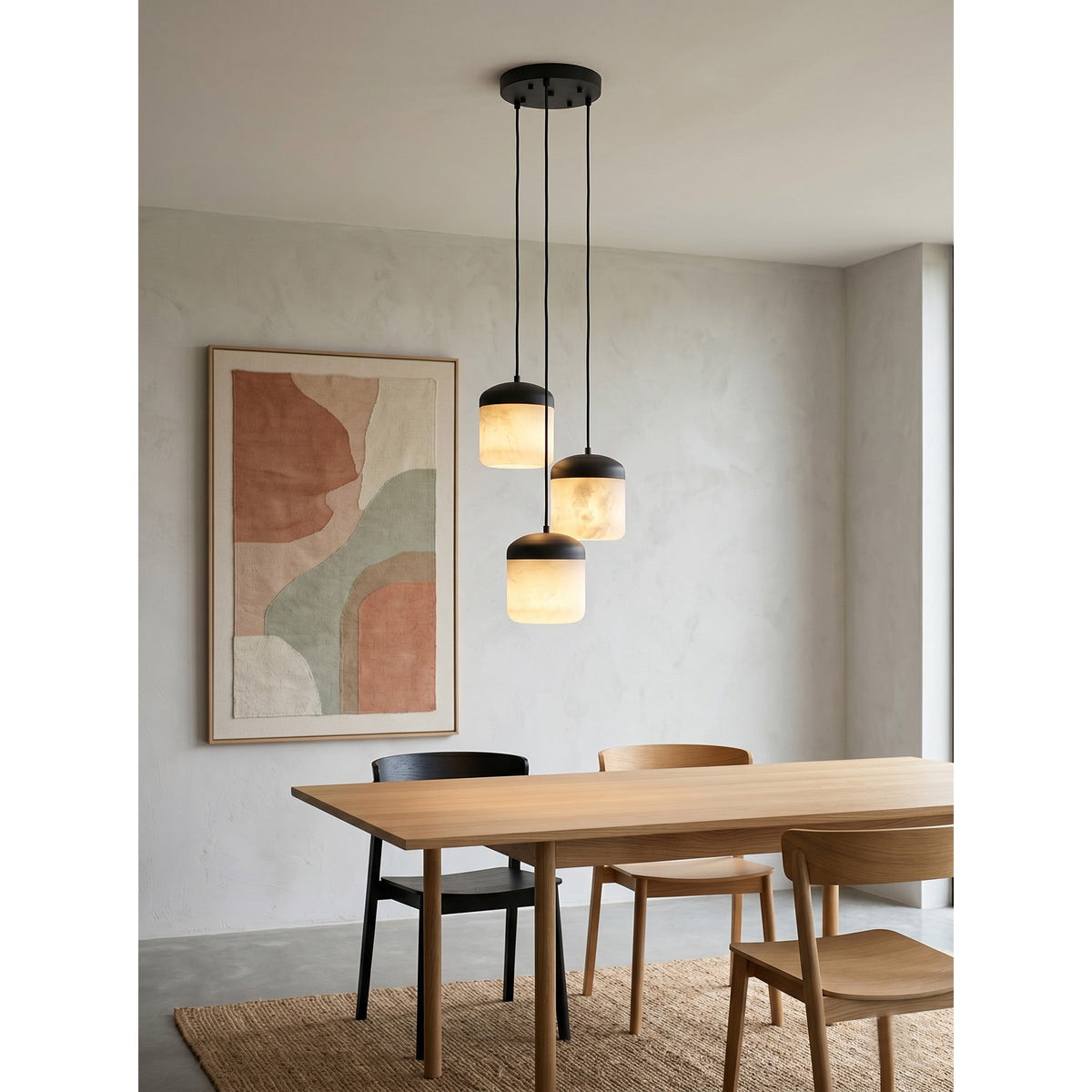 Arquesian Alabaster Pendelleuchte