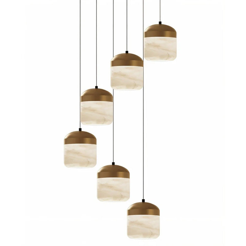 Arquesian Alabaster Pendelleuchte