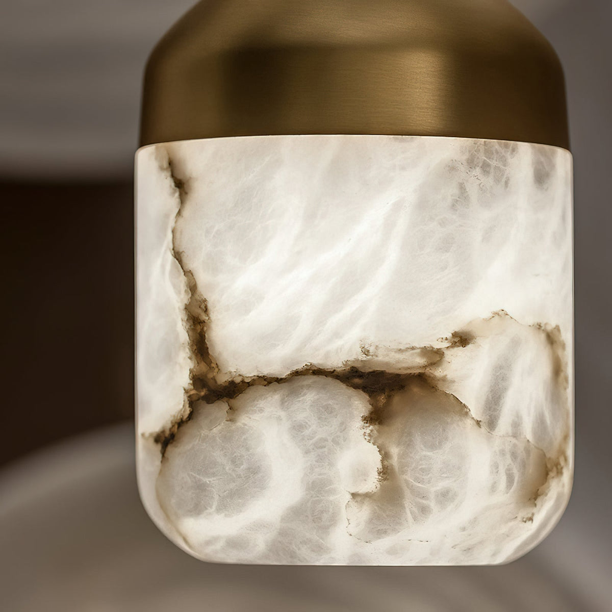 Arquesian Alabaster Pendelleuchte