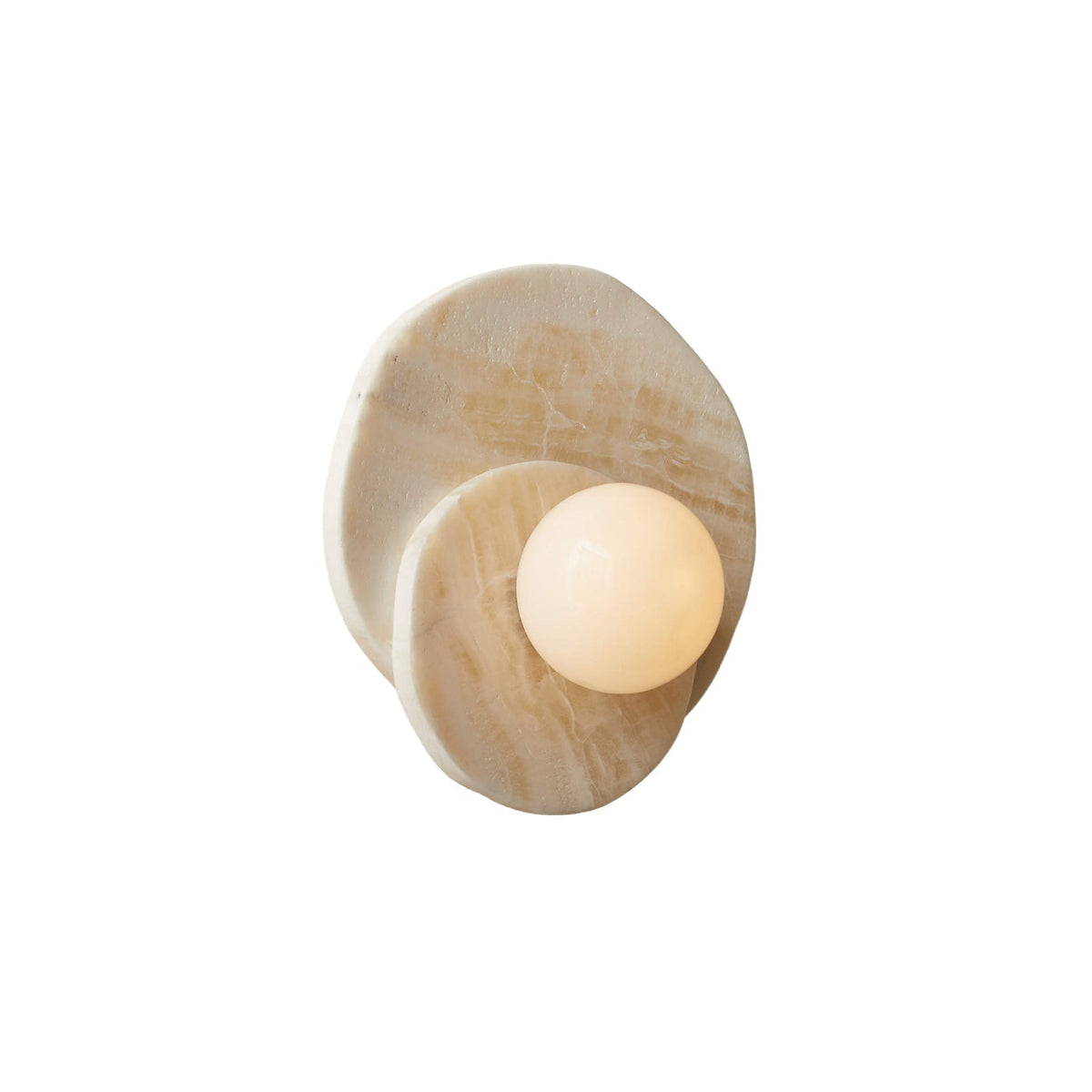 Alorarae Organic Alabaster Wandleuchte