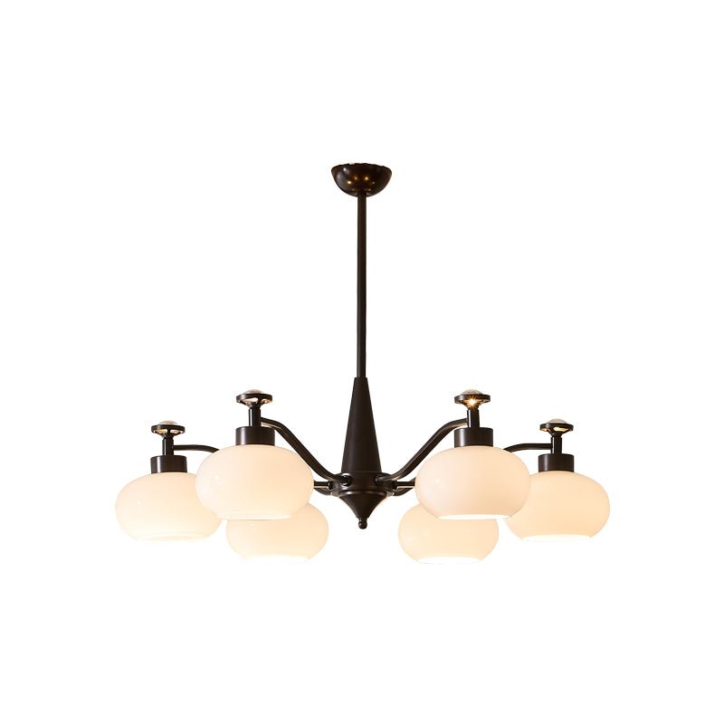 Althaen Elegance Vintage-Glas-Kronleuchter