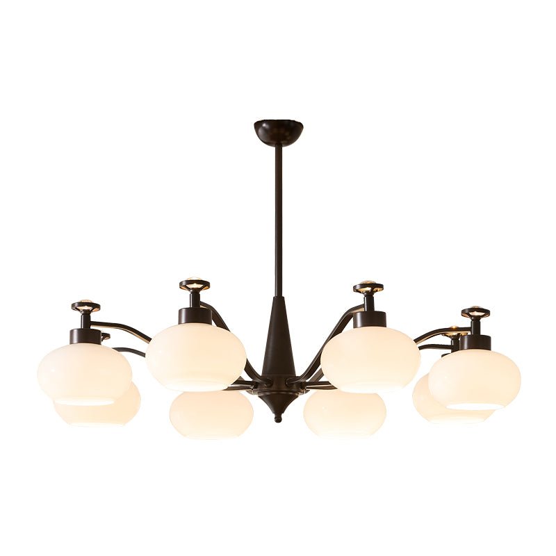Althaen Elegance Vintage-Glas-Kronleuchter