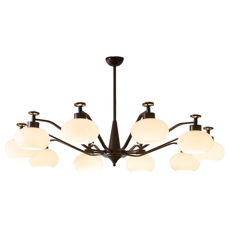 Althaen Elegance Vintage-Glas-Kronleuchter