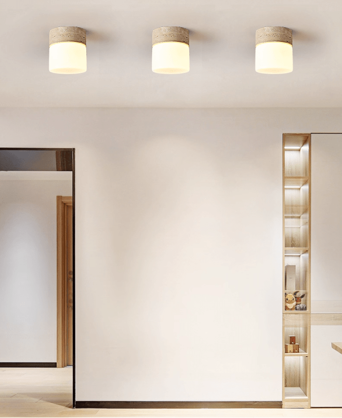 Valirina Travertine Deckenleuchte