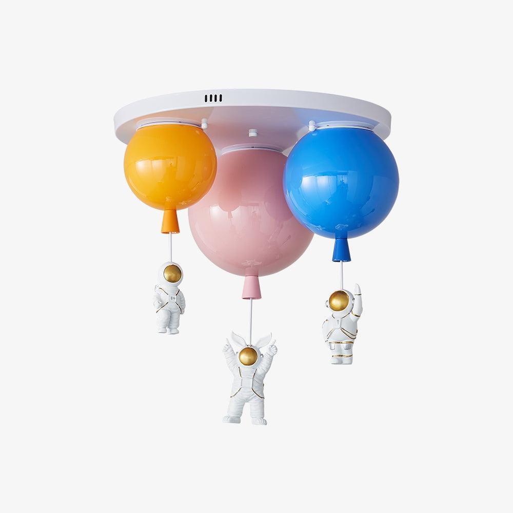 Lumanelle Deckenleuchte Astronaut Glossy Balloon für Kinderzimmer