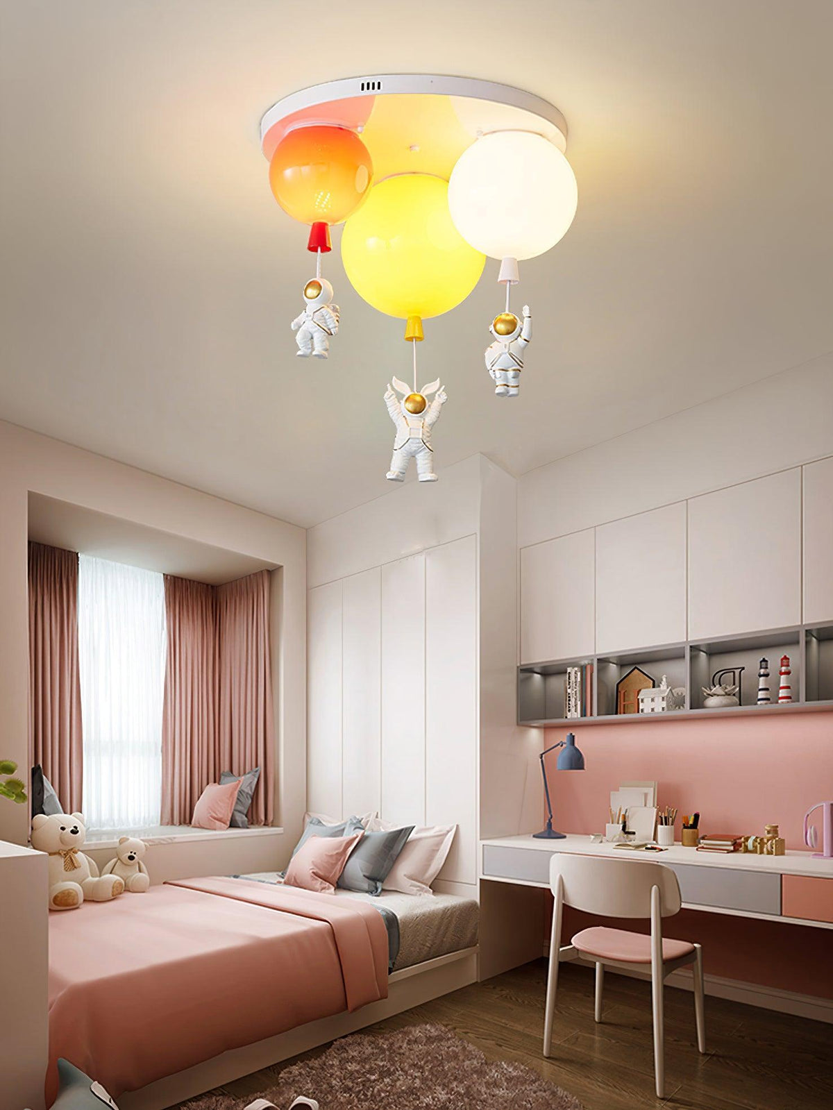 Lumanelle Deckenleuchte Astronaut Glossy Balloon für Kinderzimmer