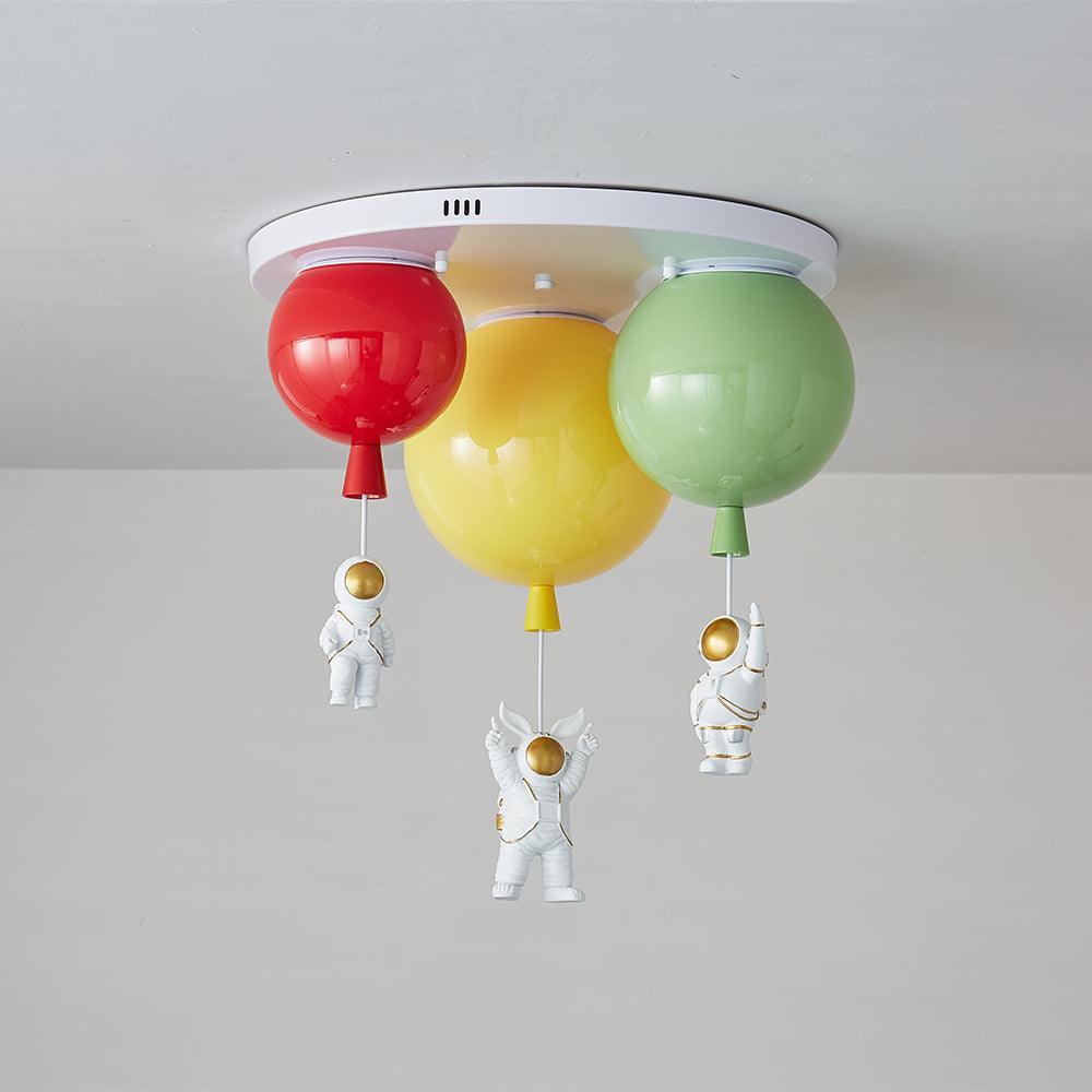 Lumanelle Deckenleuchte Astronaut Glossy Balloon für Kinderzimmer