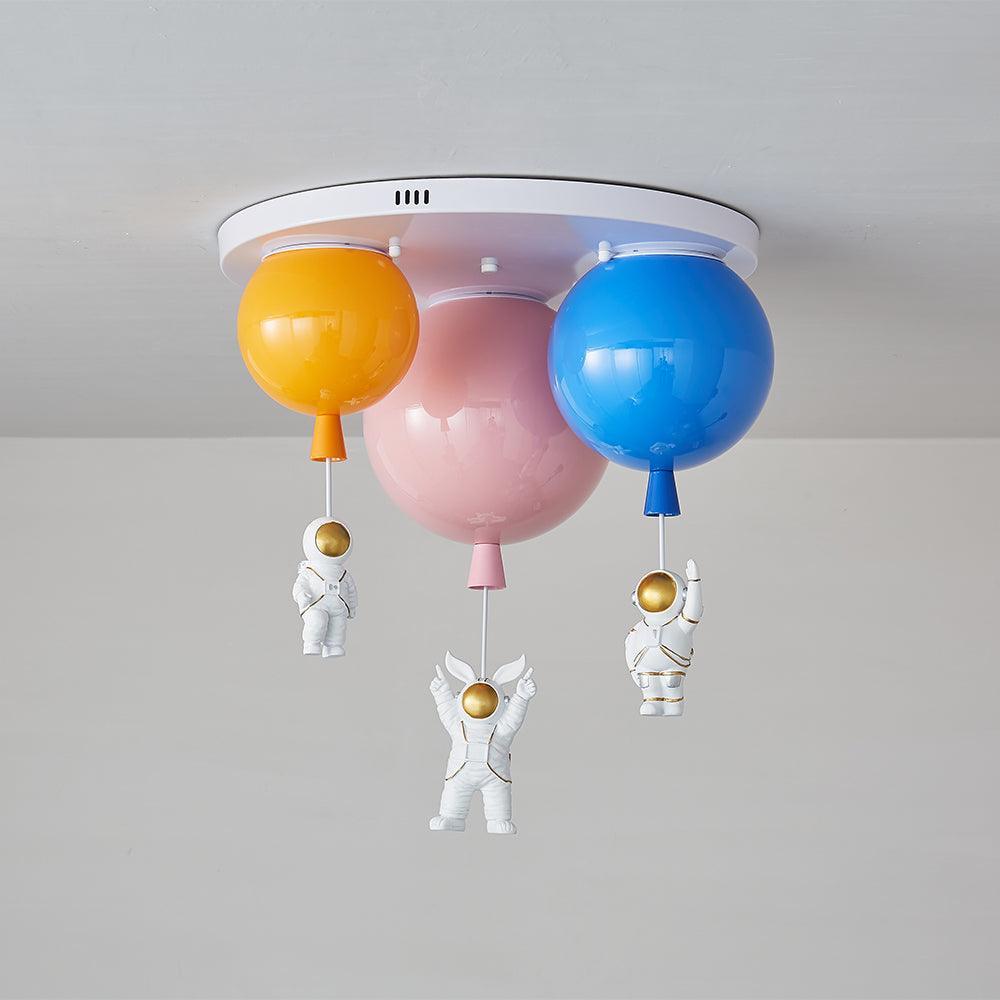 Lumanelle Deckenleuchte Astronaut Glossy Balloon für Kinderzimmer