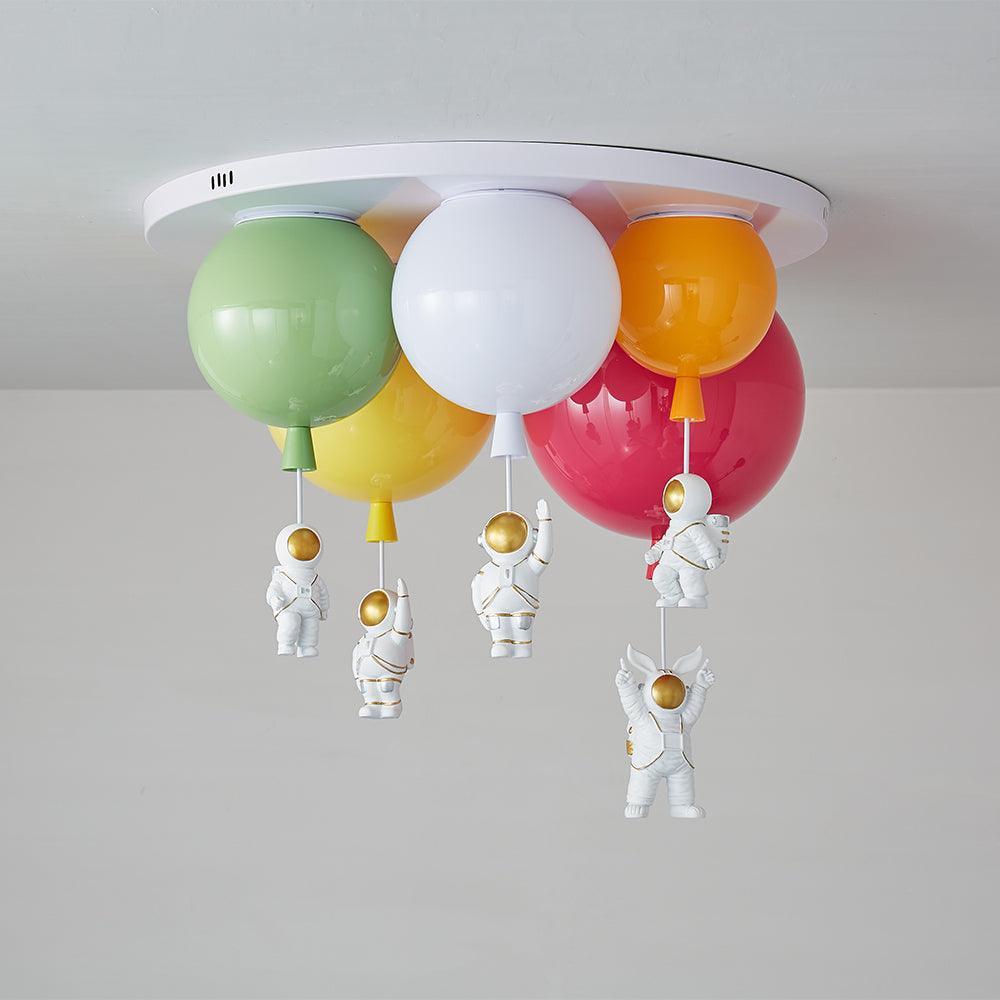 Lumanelle Deckenleuchte Astronaut Glossy Balloon für Kinderzimmer