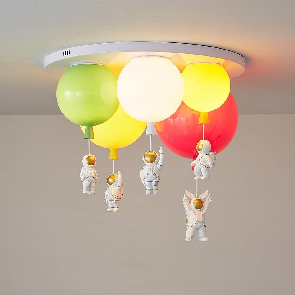 Lumanelle Deckenleuchte Astronaut Glossy Balloon für Kinderzimmer